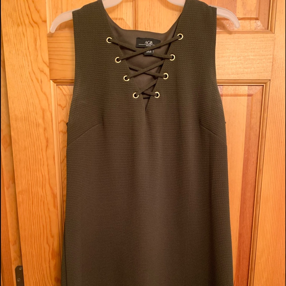 AGB Forest Green Dress. Size 10
